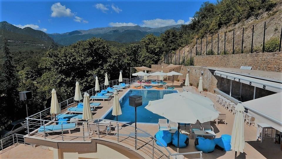 Nostos Hotel Káto Loutrákion المظهر الخارجي الصورة